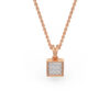 Square Diamond pendant