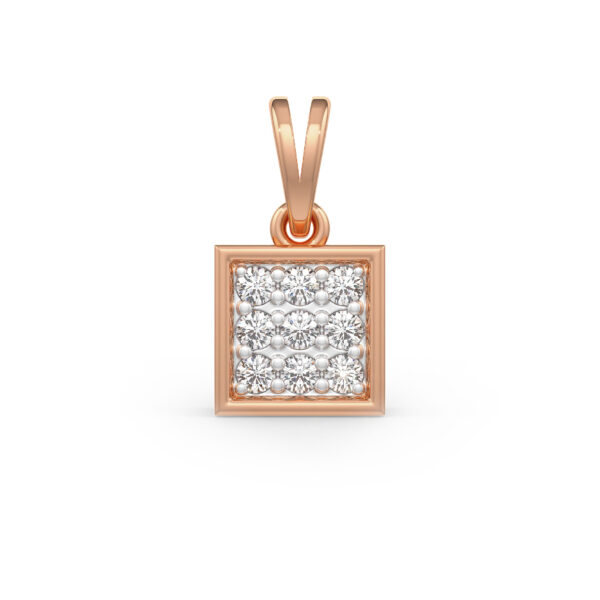 Square Diamond pendant