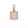 Square Diamond pendant