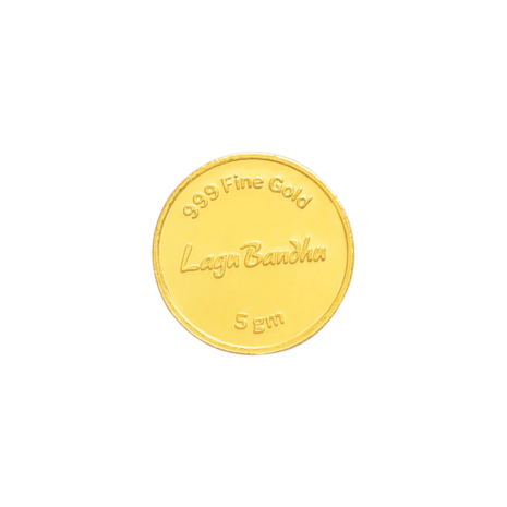 5 Gram 24kt (999) Laxmi Gold Coin