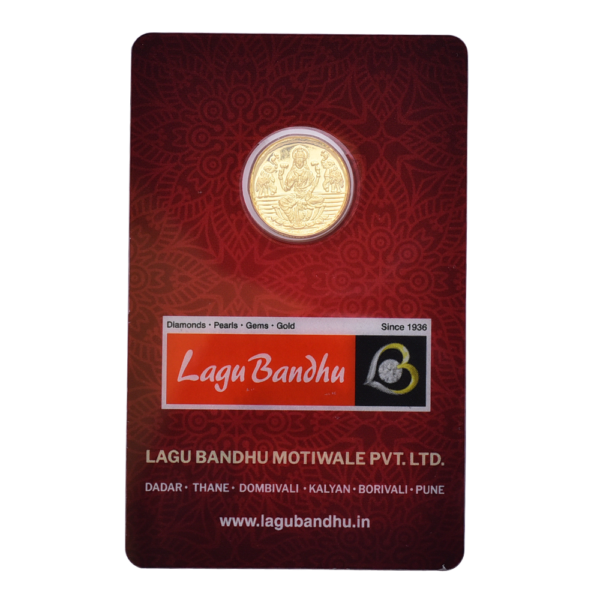 2 Gram 24 KT (999) Laxmi Gold Coin