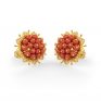 Coral Earrings