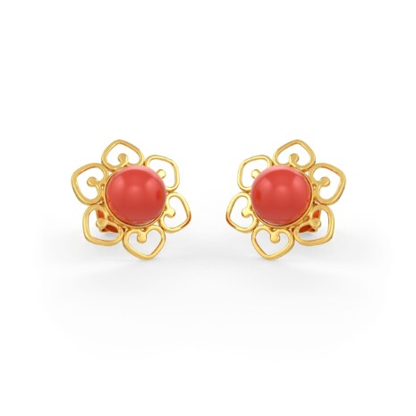 Coral Earrings