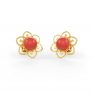 Coral Earrings