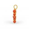 Coral Pearl Earrings