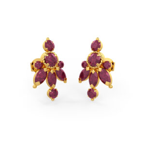 Ruby Dangles Earrings