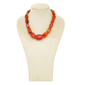 Orange Agate Necklace