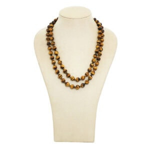 Tiger Eye Round beads Necklace