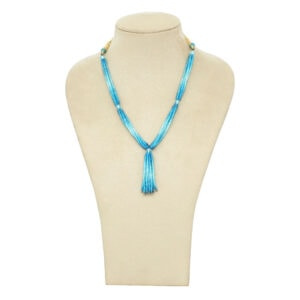 Hydro Blue beads Necklace