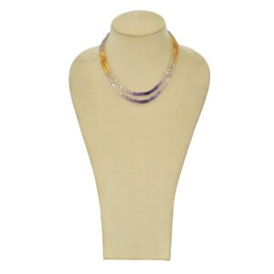 Amythest & Citrine Fancy Necklace