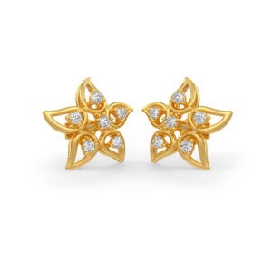 Cia Flower Diamond Earring