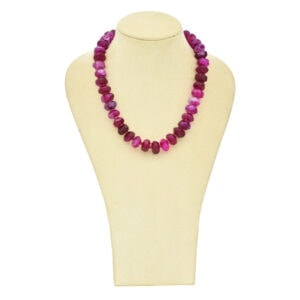 Pink Agate Necklace