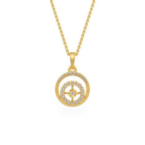 DIAMOND SINGLE KADI PENDANT
