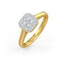 GOLD RING WITH DIAMOND