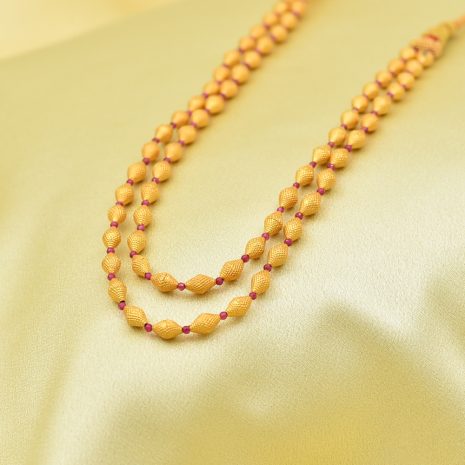 kolhapuri necklace with lakh and stone