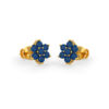 Blue Petals Earrings
