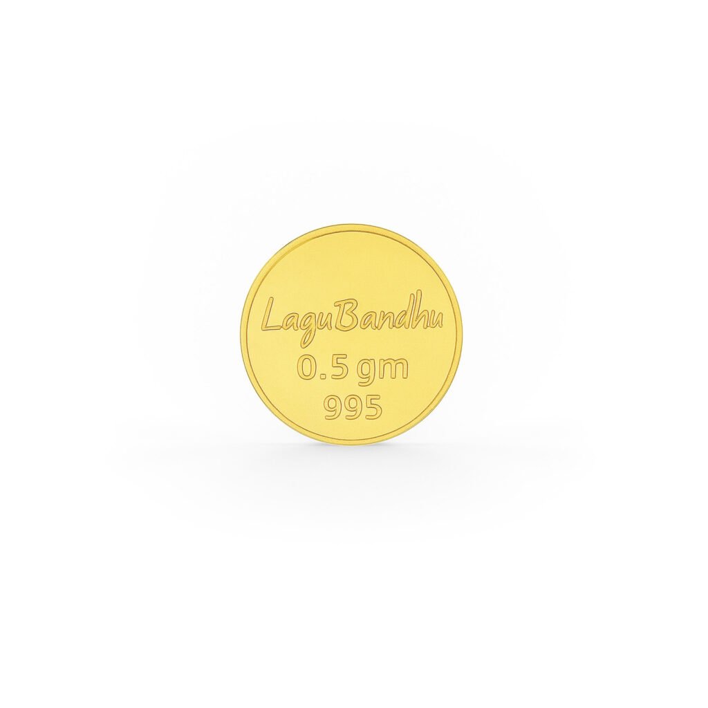 0.5 Gram 24kt (995) Gold Coin