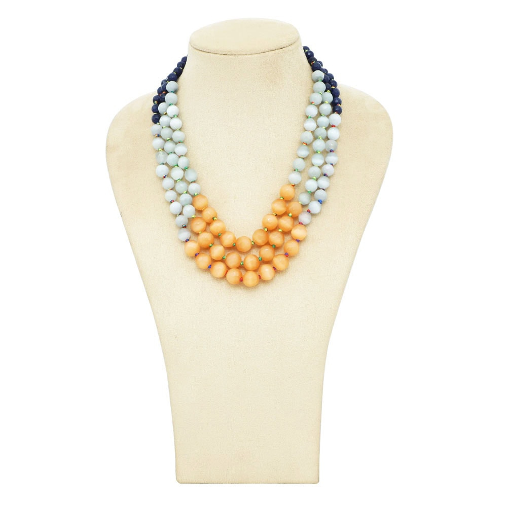 Monalisa Layered Bead Necklace