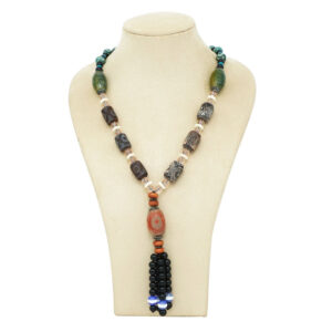 Agate Long Necklace