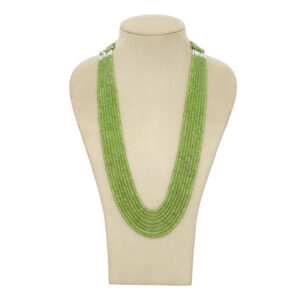 Peridot Quartz stone Necklace