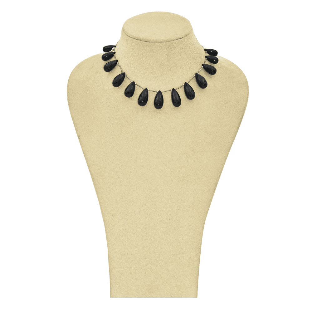 Black Moonstone Mala