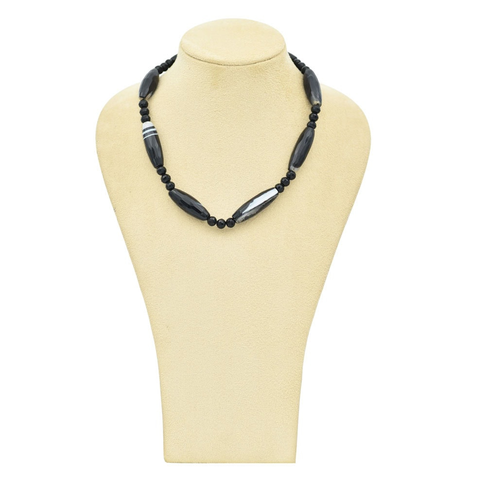 Black Onyx Pendant Necklace