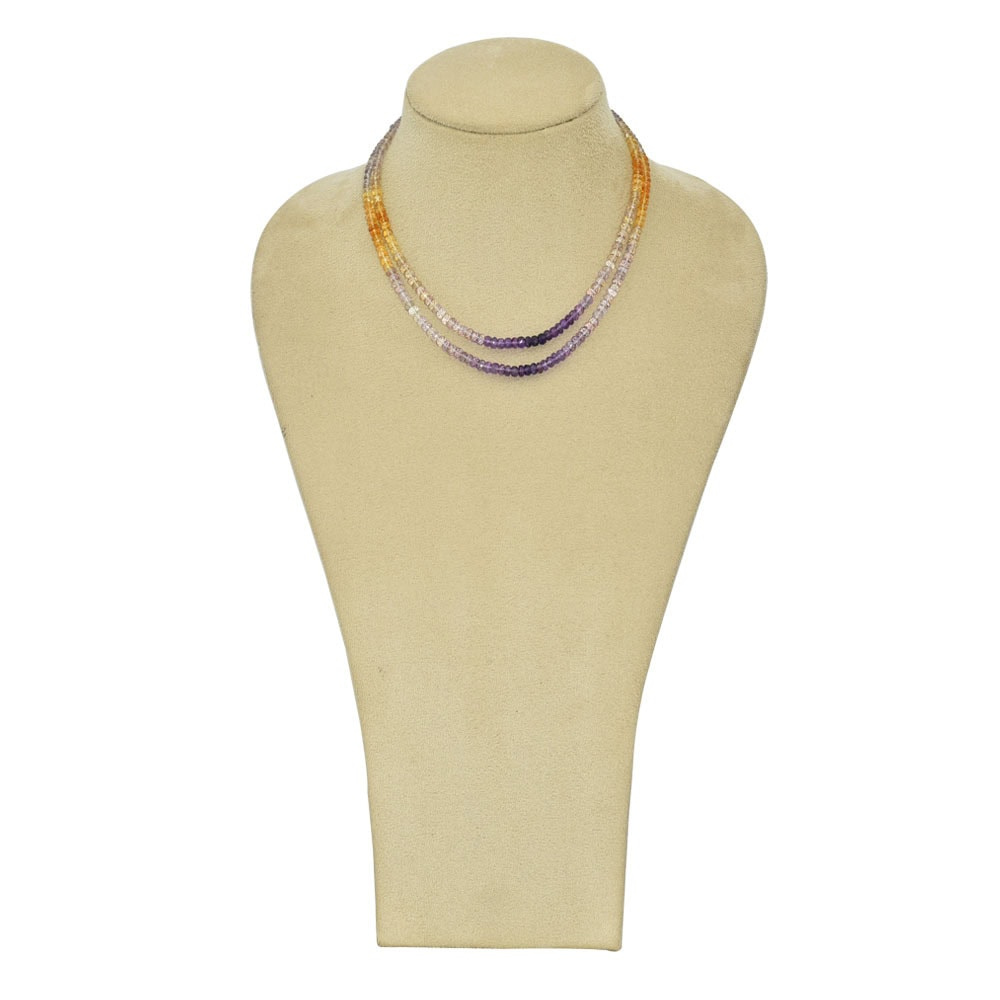 Amythest & Citrine Fancy Necklace