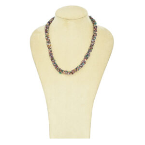Multi colour Synthetic Fancy Necklace
