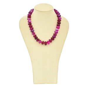 Pink Agate Necklace