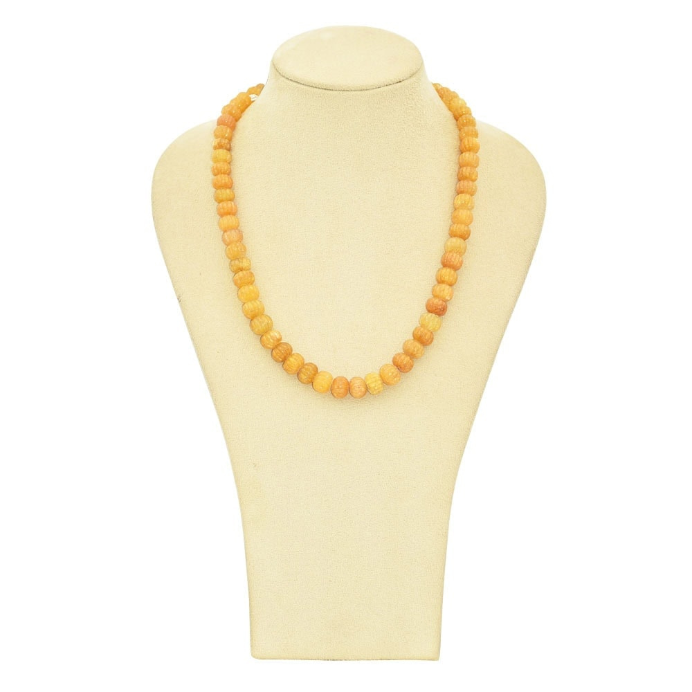 Natural Yellow Sapphire Necklace