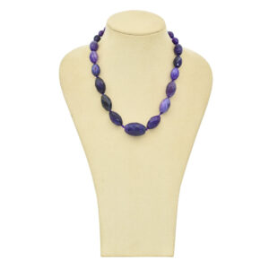 Dark Blue Agate Necklace