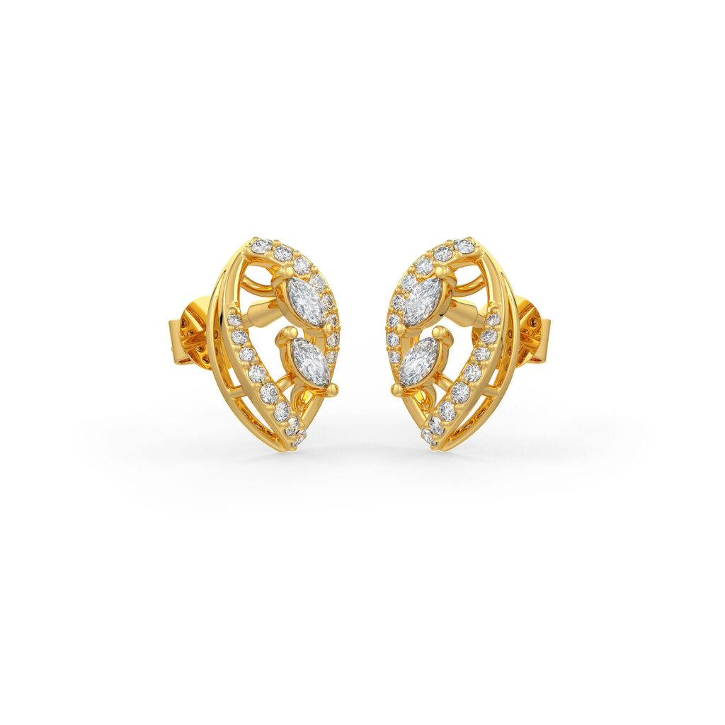 Marquise cut diamond Earrings