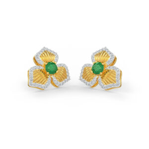 Petite Eye Diamond Earrings