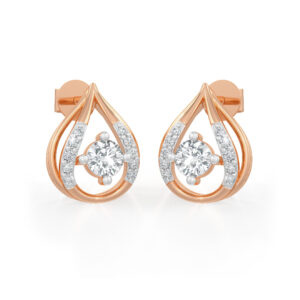Eterna Drop Diamond Earrings