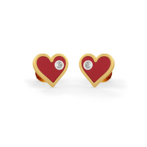 Eternal Heart Diamond Earring in 18kt Gold