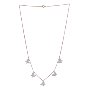 Diamond Butterfly Necklace