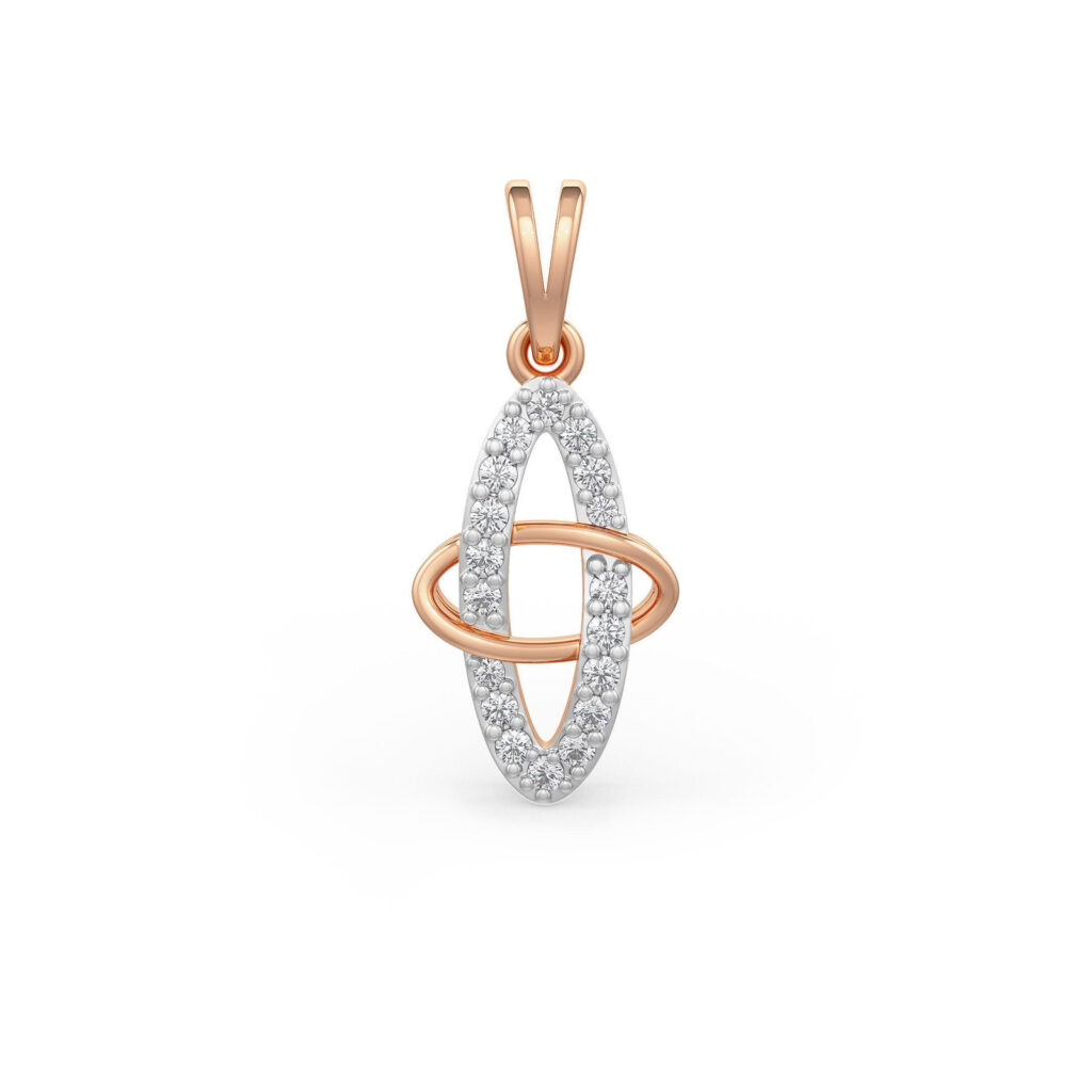 Minimalistic Diamond Pendant