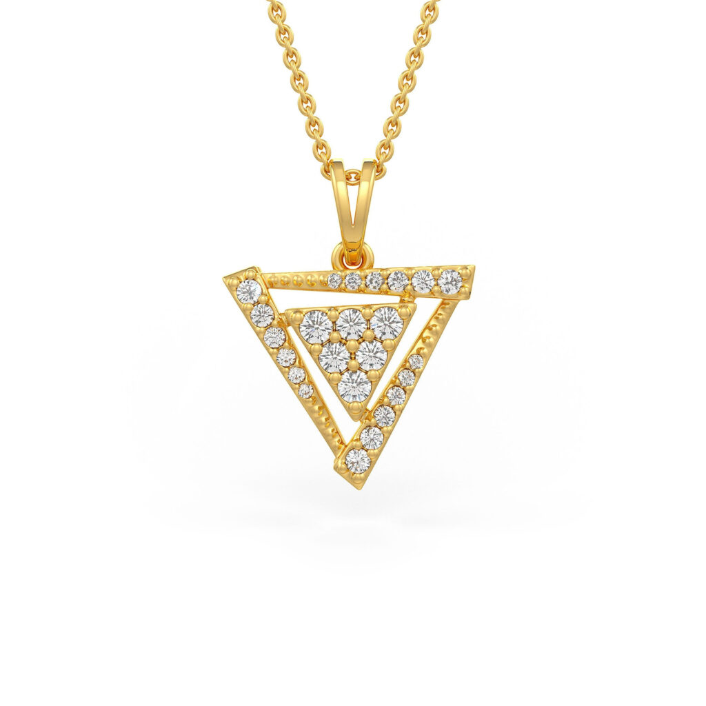 Triangle Design Pendant
