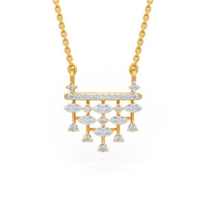 Blooming Vine Diamond Pendant