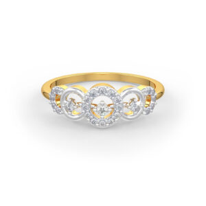 Diamond Cluster Ring