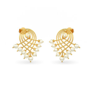 Saraswati - 9pearl Earrings