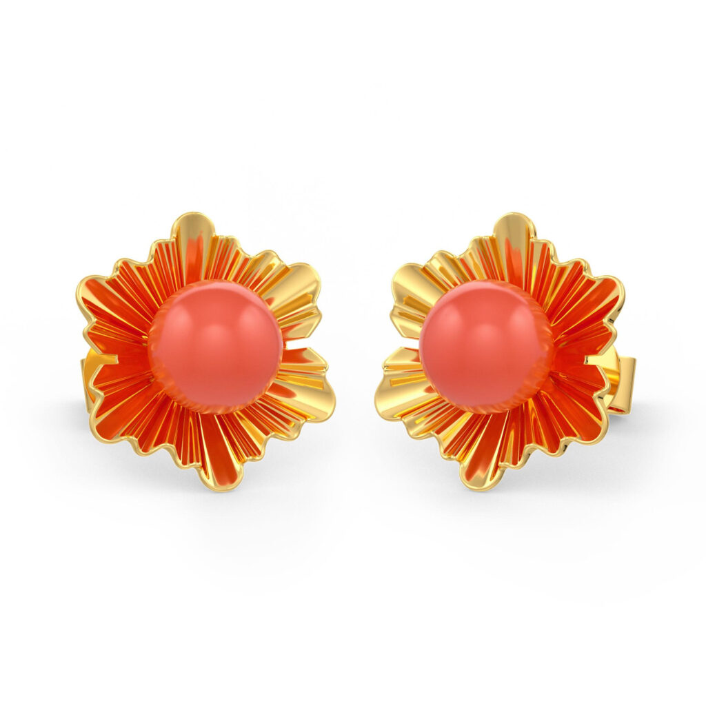 Prajakta Coral Earrings