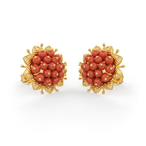 Coral Elegance Earrings