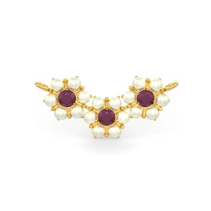 Navinya Pearl with Ruby Pendant