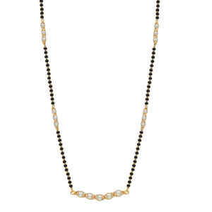 Modern Pearl Station Mangalsutra
