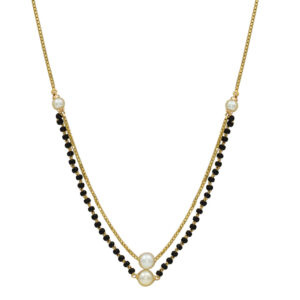 Pearl Twin Minimal Mangalsutra