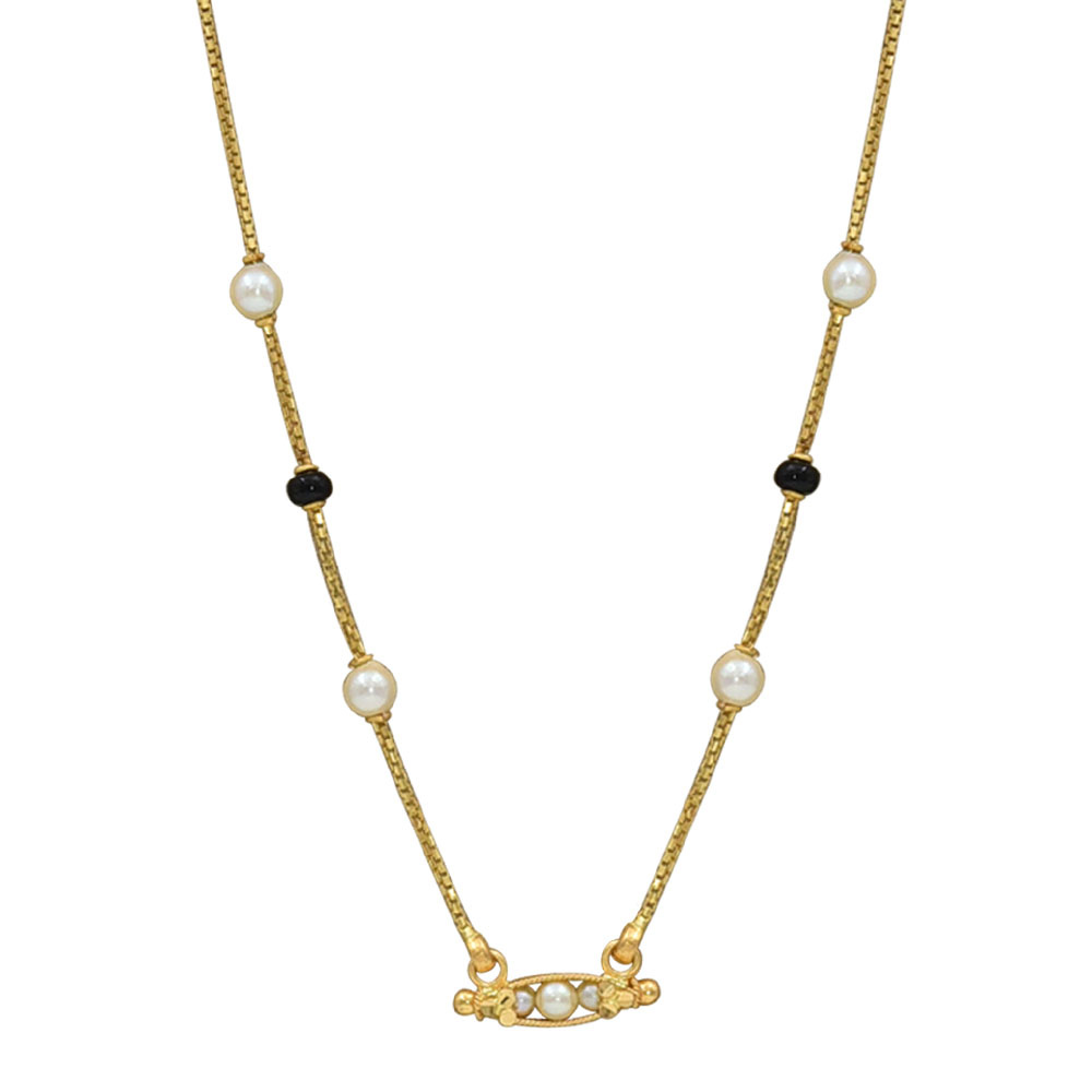 Contemporary Pearl Infinity Mangalsutra