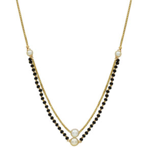 Pearl Twin Minimal Mangalsutra