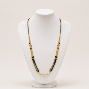 Refined Pearl & Bead Chain Mangalsutra