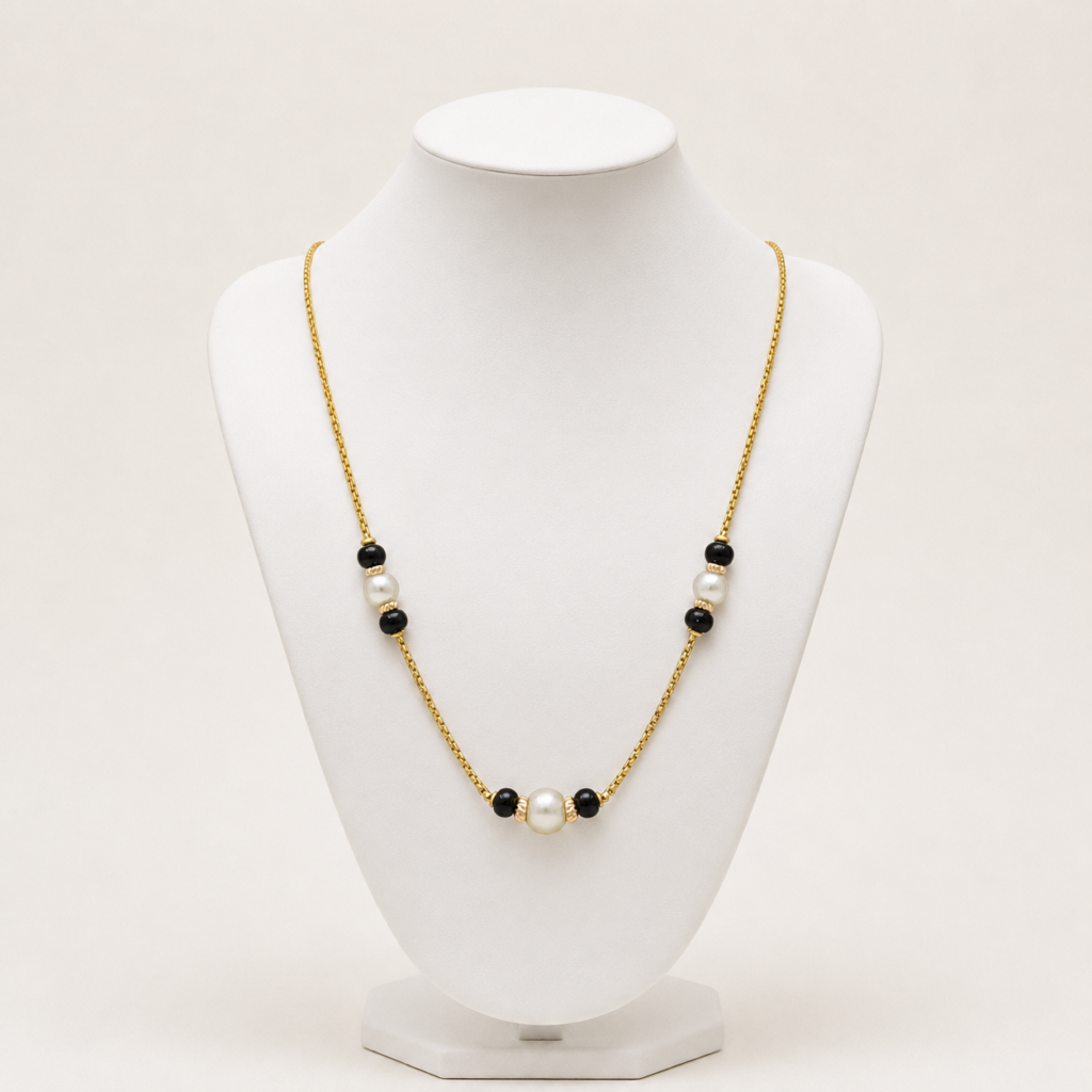 Pearl Charm Mangalsutra